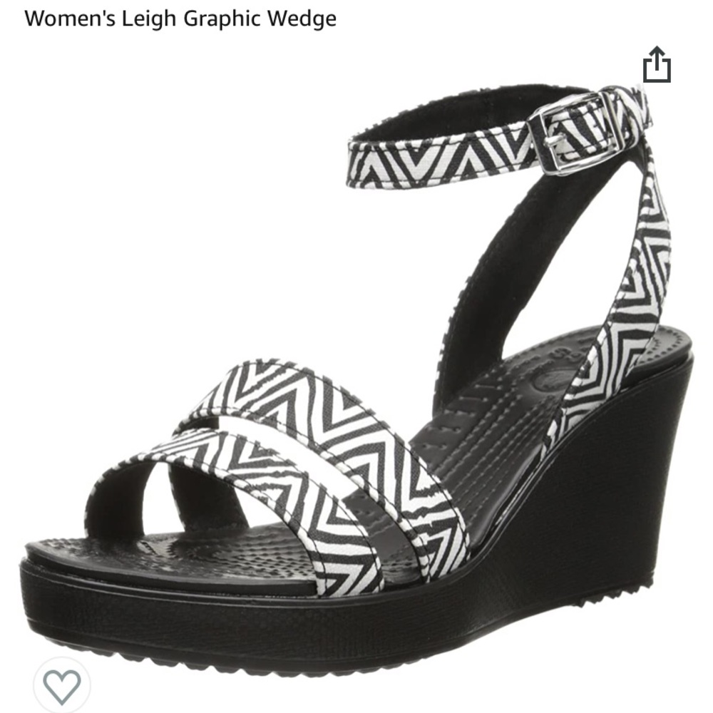 Women's Crocs Leigh Graphic Wedge